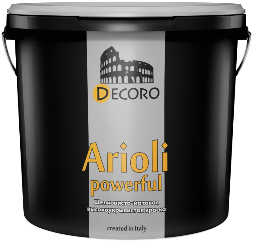 Arioli Powerful (Ариоли Поверфул) краска интерьерная высокопрочная, моющаяся